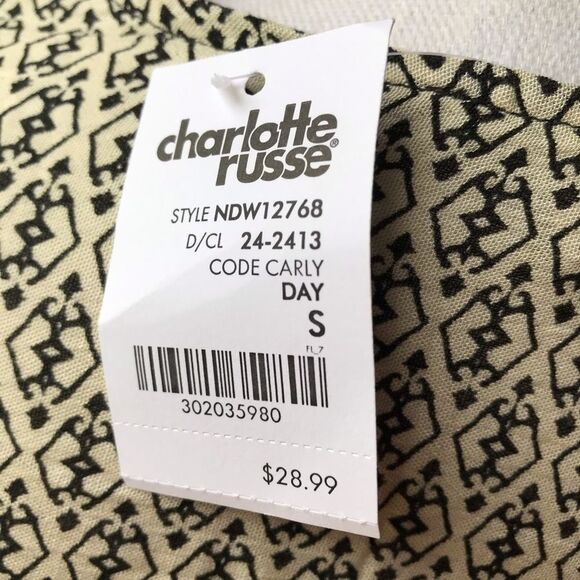 NWT Code Carly cotton crossover dress - Picture 5 of 8